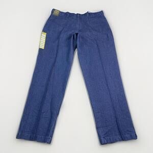 Haggar premium stretch denim classic fit comfort fabric men’s 38x32 NWT